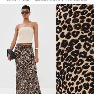Reformation Leopard Print Maxi Skirt - SOLD OUT EVERYWHERE